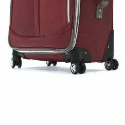 Olympia Luggage Tuscany 25 Inch Expandable Vertical Rolling Luggage Case,Red,One Size -suitcase shop 41 rms7DAQL
