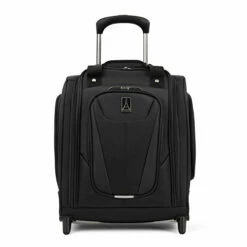 Travelpro Luggage Maxlite 5 15" Lightweight Carry-on Rolling Under Seat Bag, Black