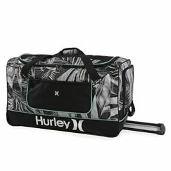 Hurley Rolling Duffel, Grey Tropical