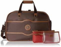 DELSEY Paris Chatelet Soft Air Weekender Travel Duffel Bag, Chocolate, One Size -suitcase shop 412dtAMy7OL