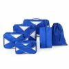 P.travel 6Pcs Packing Cubes For Travel Lightweight Luggage Organizer Bag Travel Cubes (Blue) 1 P.travel 6Pcs Packing Cubes For Travel Lightweight Luggage Organizer Bag Travel Cubes (Blue) -suitcase shop 412rK2OLaFS