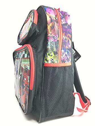 2018 NEW Five Nights At Freddy's Foxy Bonnie Chica & Freddy Large 16" Backpack 4 2018 NEW Five Nights At Freddy's Foxy Bonnie Chica & Freddy Large 16" Backpack - Image 2