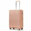 Coolife Luggage Suitcase Expandable (only 28”) ABS+PC Spinner Suitcase With TSA Lock Carry On 20 In 24in 28in