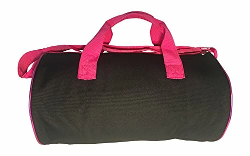 Dance Duffel Bag With Multicolored Dance Print Fuchsia (Black/Multi) 5 Dance Duffel Bag With Multicolored Dance Print Fuchsia (Black/Multi) - Image 3