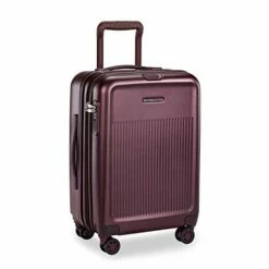 Briggs & Riley Sympatico Hardside International Spinner Luggage, Plum, 21-Inch Carry-On -suitcase shop 416mINv2LgL