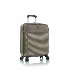Heys Charge-a-Weigh 2.0 21" Spinner Carry On Luggage (Tan)