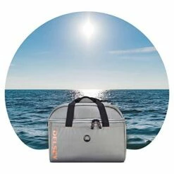 DELSEY Paris Egoa Travel Duffel Bag Made From 100% Recycled Materials, Light Gray, 18 Inch 12 DELSEY Paris Egoa Travel Duffel Bag Made From 100% Recycled Materials, Light Gray, 18 Inch -suitcase shop 417scZIaTTL