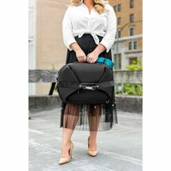 Samsonite & Sarah Jessica Parker - Shoeful Convertible Duffel, One Size, Black -suitcase shop 4186VBkRAKL
