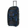 Travelers Club Luggage Travelers Club Adventure 30 Inch Rolling Multi-Pocket Upright Luggage, Neon Blue Color Option Duffel Bag One Size -suitcase shop 418UbFMdn9L