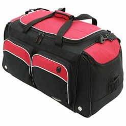Travelers Club Adventure Travel Duffel Bag, Red, 28 Inch 14 Travelers Club Adventure Travel Duffel Bag, Red, 28 Inch -suitcase shop 418laWSqoWL