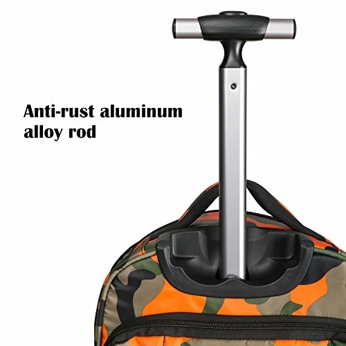 20 Inches Big Storage Multifunction Travel Wheeled Rolling Backpack Luggage Books Laptop Bag By HollyHOME 6 20 Inches Big Storage Multifunction Travel Wheeled Rolling Backpack Luggage Books Laptop Bag By HollyHOME - Image 4