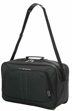 Large Capacity Maximum Allowance 22x14x9 Built-in TSA Airline Approved Delta United Southwest Carry On Luggage Trolley Rolling Suitcase Body Size 19.3x14x9in | Small Hard Shell Underseat Bag 16x10x8in -suitcase shop 41BHbEgdqeL