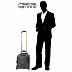 Travelpro Crew Versapack Rolling Underseat Carry-on, Titanium Grey 15 Travelpro Crew Versapack Rolling Underseat Carry-on, Titanium Grey -suitcase shop 41CYkjiDxEL
