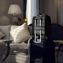 VERAGE Carry On Underseat Luggage With Wheels & USB Port, Wheeled Spinner Bag Carry-on Luggages For Airlines, Lightweight Suitcase Men Women, Pilots And Crew (14-Inch Compact) 13 VERAGE Carry On Underseat Luggage With Wheels & USB Port, Wheeled Spinner Bag Carry-on Luggages For Airlines, Lightweight Suitcase Men Women, Pilots And Crew (14-Inch Compact) -suitcase shop 41Cm8i7dBlL