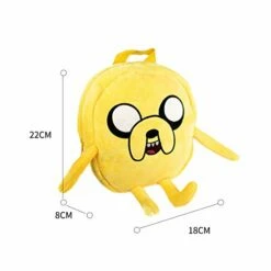 MINISO Adventure Time Backpack Cute Bag For Boy Girls Zipper School Picnic Bag, Yellow Jake 10 MINISO Adventure Time Backpack Cute Bag For Boy Girls Zipper School Picnic Bag, Yellow Jake -suitcase shop 41DBfNfEmUL