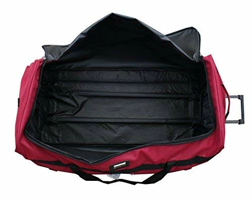 Gothamite 36-inch Rolling Duffle Bag With Wheels | Luggage Bag | Hockey Bag | XL Duffle Bag With Rollers | Heavy Duty 1200D Polyester (Fuchsia) 7 Gothamite 36-inch Rolling Duffle Bag With Wheels | Luggage Bag | Hockey Bag | XL Duffle Bag With Rollers | Heavy Duty 1200D Polyester (Fuchsia) - Image 5