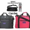 Boardingblue Under Seat 18" Duffel Bag Personal Item For Spirit & Frontier Airlines + Bonus.(Red -suitcase shop 41DfDP 2BxG9L