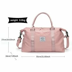 Travel Duffel Bag, Sports Tote Gym Bag, Shoulder Weekender Overnight Bag For Women -suitcase shop 41EXdZ5yTeS