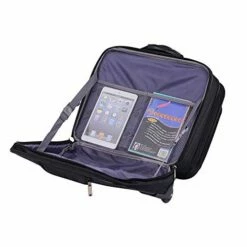 AirTraveler Rolling Briefcase Rolling Laptop Bag Computer Case With Wheels Spinner Mobile Office Carry On Luggage For 14.1in 15.6in Business Notebook For Women Men 12 AirTraveler Rolling Briefcase Rolling Laptop Bag Computer Case With Wheels Spinner Mobile Office Carry On Luggage For 14.1in 15.6in Business Notebook For Women Men -suitcase shop 41F9maDA vL