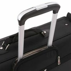 (USED) SWISSGEAR Full-Sized Effortless Folding Wheeled Garment Bag | Rolling Travel Luggage | Men's And Women's - Black -suitcase shop 41FmzhakDHL