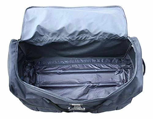 Gothamite 36-inch Rolling Duffle Bag With Wheels | Luggage Bag | Hockey Bag | XL Duffle Bag With Rollers | Heavy Duty 1200D Polyester (Black) 8 Gothamite 36-inch Rolling Duffle Bag With Wheels | Luggage Bag | Hockey Bag | XL Duffle Bag With Rollers | Heavy Duty 1200D Polyester (Black) - Image 6