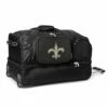 NFL New Orleans Saints Rolling Drop-Bottom Duffel Bag -suitcase shop 41GKEDOZzYL