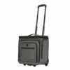 Travelers Club Luggage 16" Top Expandable Rolling Underseater W/USB Port, Dark Gray Suitcase, -suitcase shop 41Hh3ZnHHOL