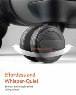 NINETYGO Carry On Luggage 22x14x9 With Spinner Wheels, Hardside Carry On Suitcase With Front Pocket Lock Cover, Super Convenient & Lightweight For Business Travel (20") -suitcase shop 41Hp 6wkFIL