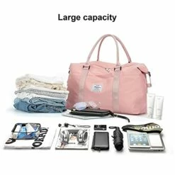 Travel Duffel Bag, Sports Tote Gym Bag, Shoulder Weekender Overnight Bag For Women -suitcase shop 41I9urqUFyL