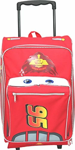 Disney Pixar Cars 2 Rolling Lightning McQueen Luggage Suitcase 3 Disney Pixar Cars 2 Rolling Lightning McQueen Luggage Suitcase