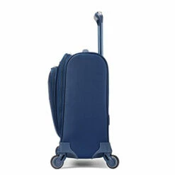 Samsonite Flexis Underseat Carry On Luggage With Spinner Wheels, Carbon Blue -suitcase shop 41J6jVOnnvL