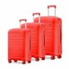 JOYWAY 3 Pcs Luggage Set Hardside Lightweight Spinner Suitcase With TSA Lock… (red) 1 JOYWAY 3 Pcs Luggage Set Hardside Lightweight Spinner Suitcase With TSA Lock… (red) -suitcase shop 41Jfgj4VryS