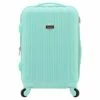 Kensie Women's Alma Hardside Spinner Luggage, Opal, Carry-On 20-Inch -suitcase shop 41Mja8D5psL