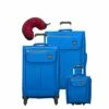 Skyway Mirage 2.0 | 4-Piece Set | 16" Underseater, 24" And 28" Expandable Spinners, Travel Pillow (Blue Royal) -suitcase shop 41Oez6yfAhL