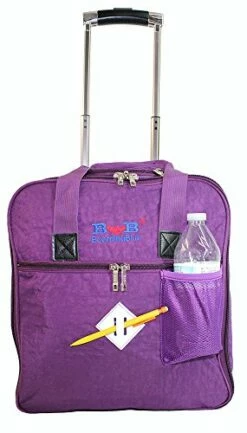 New BoardingBlue Allegiant Air Rolling Free Personal Item Under Seat (Purple)