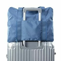 VanFn Foldable Travel Duffel Bag, Sports Duffels Gym Bag, Rainproof Nylon Totes, Sports Shoulder Handbag, Lightweight Duffle Bags For Women & Men, Outdoor Weekend Bag, P.Travel Series (Blue) -suitcase shop 41P0R9nffZL