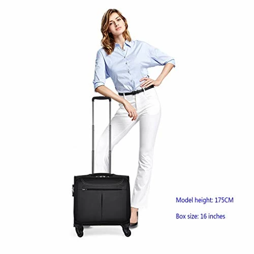 ZH Carry-On Luggage Business Travel Wheeled Rolling Laptop PC Tablet Computer Trolley Backpack, Suitcase Hand Luggage Cabin Approved Bag Lightweight For Trave Men Women 7 ZH Carry-On Luggage Business Travel Wheeled Rolling Laptop PC Tablet Computer Trolley Backpack, Suitcase Hand Luggage Cabin Approved Bag Lightweight For Trave Men Women - Image 5