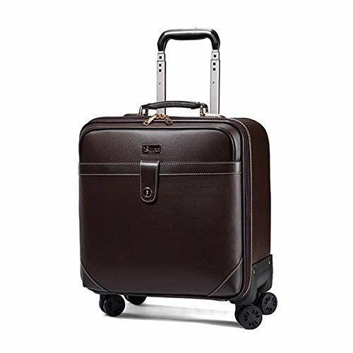 Retro Travel Suitcase Rolling Spinner Luggage Women Trolley Case 24inch Wheels Man 20inch Box PVC Vintage Cabin Travel Bag Trunk (Color : 24inch) 4 Retro Travel Suitcase Rolling Spinner Luggage Women Trolley Case 24inch Wheels Man 20inch Box PVC Vintage Cabin Travel Bag Trunk (Color : 24inch) - Image 2