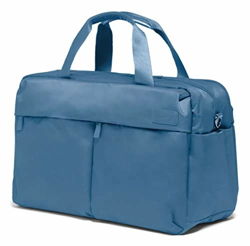 Lipault - City Plume 24H Bag - Top Handle Shoulder Overnight Travel Weekender Duffel Luggage For Women - Steel Blue 6 Lipault - City Plume 24H Bag - Top Handle Shoulder Overnight Travel Weekender Duffel Luggage For Women - Steel Blue - Image 4