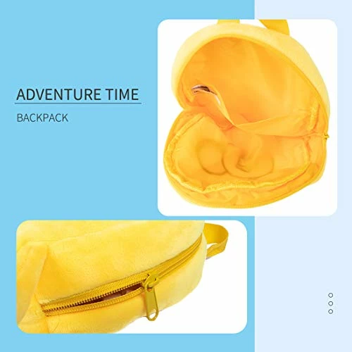 MINISO Adventure Time Backpack Cute Bag For Boy Girls Zipper School Picnic Bag, Yellow Jake 4 MINISO Adventure Time Backpack Cute Bag For Boy Girls Zipper School Picnic Bag, Yellow Jake - Image 2