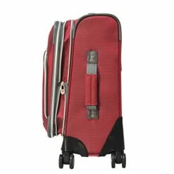 Olympia Luggage Tuscany 25 Inch Expandable Vertical Rolling Luggage Case,Red,One Size -suitcase shop 41QrYnVqOUL