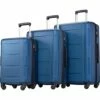 Expandable ABS Durable Suitcase 3 Piece Luggage Sets Lightweight With Double Wheels TSA Lock Spinner, Unisex Adults Teens Home Outddor Carry On Luggage (Blue 20/24/28 Inch) 1 Expandable ABS Durable Suitcase 3 Piece Luggage Sets Lightweight With Double Wheels TSA Lock Spinner, Unisex Adults Teens Home Outddor Carry On Luggage (Blue 20/24/28 Inch) -suitcase shop 41QyNc ZTgS