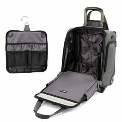 Travelpro Crew Versapack Rolling Underseat Carry-on, Titanium Grey 11 Travelpro Crew Versapack Rolling Underseat Carry-on, Titanium Grey -suitcase shop 41RrE0DObnL