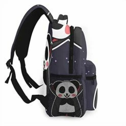 Hiking Work Walking Cycling Backpack Daypack Lightweight Polyester Multipurpose Anti-Theft Rucksacks Big Capacity Bookbag, Cute Funny Vampire Panda Stars 9 Hiking Work Walking Cycling Backpack Daypack Lightweight Polyester Multipurpose Anti-Theft Rucksacks Big Capacity Bookbag, Cute Funny Vampire Panda Stars -suitcase shop 41TEFFc 2Bg2L
