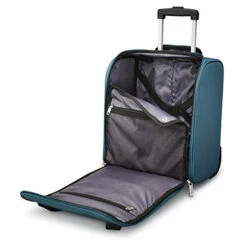 Samsonite Advena 4-Piece Set (Underseater, 20", 25", 29" Spinners) (Teal) -suitcase shop 41TQ9pu8hYL