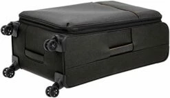 AmazonBasics Belltown Softside Rolling Spinner Suitcase Luggage - 30 Inch, Heather Black -suitcase shop 41U4dckTnQL
