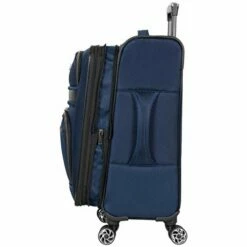 Kenneth Cole Reaction Rugged Roamer Luggage Collection Lightweight Softside Expandable 8-Wheel Spinner Travel Suitcase Bag, Navy, 2-Piece (20" Carry-On / 28" Check Size) -suitcase shop 41V72ZynOqL 6e21f8f7 4ed8 4294 9627 da9faf43dcf6