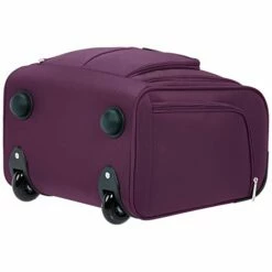 AmazonBasics Underseat Carry-On Rolling Travel Luggage Bag - Purple -suitcase shop 41WAi4Vj 2BxL