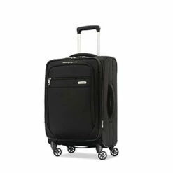 Samsonite Advena 4-Piece Set (Underseater, 20", 25", 29" Spinners) (Black) -suitcase shop 41WBe5UV3mL