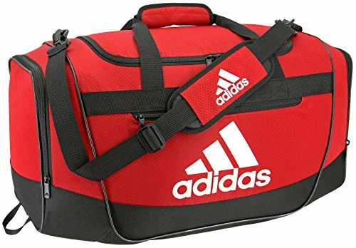 Adidas Unisex Defender III Medium Duffel Bag, Red/Black/White, Medium 9 Adidas Unisex Defender III Medium Duffel Bag, Red/Black/White, Medium - Image 7